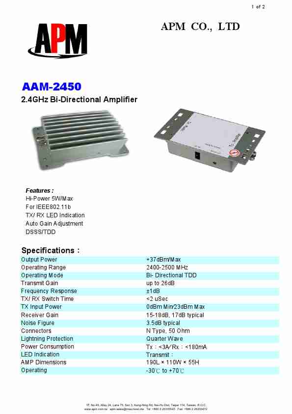 APM Stereo Amplifier AAM-2450-page_pdf